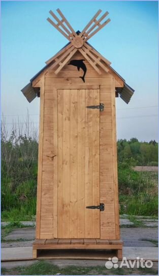 Дачный туалет домик якр 792