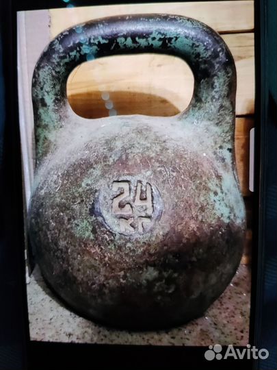 Гиря чугунная 24 кг