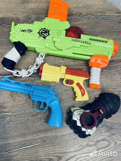 Игрушки оружие пакетом
