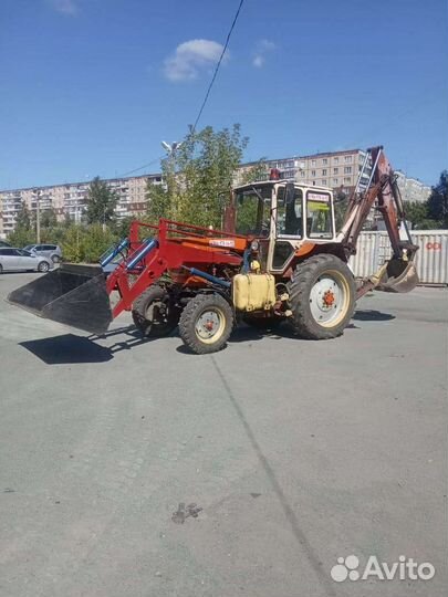 Колёсный экскаватор ЮМЗ ЭО-2621, 1991