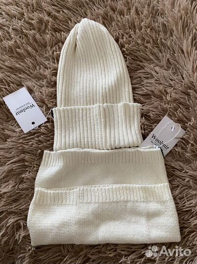 Комплект шапка и снуд