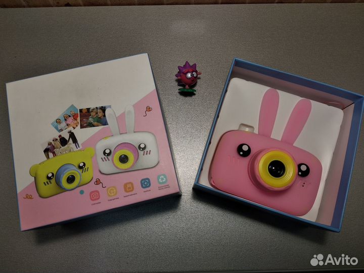 Детский фотоаппарат Зайчик. Новый