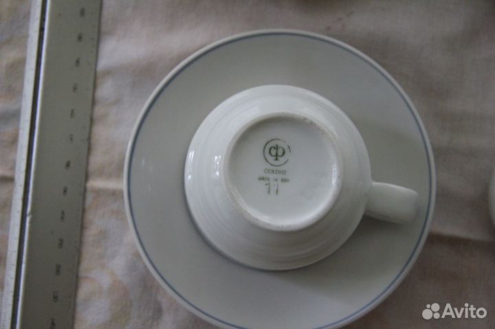 Фарфоровый детский кофейный сервиз