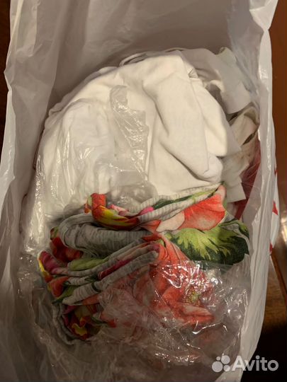 Личные вещи в пакетах