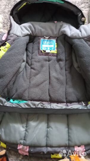 Зимний костюм для девочки 98
