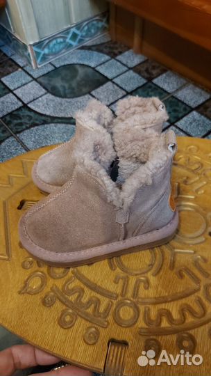 Угги. Натуральная шкурка. 14 см по стельке