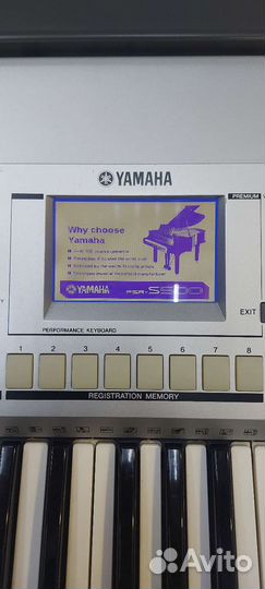 Синтезатор yamaha psr S500