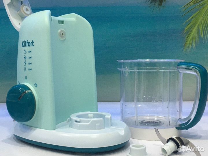 Пароварка блендер kitfort