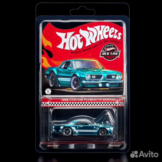 Hot Wheels Rlc Plymouth Barracuda 1968