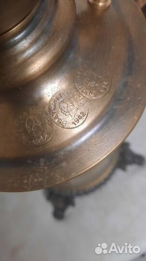 Самовар дровяной угольный и чайник на дровах