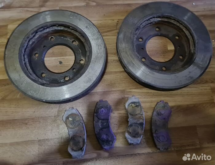 Оригинал передние тормозные диски паджеро 4