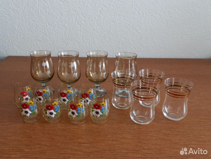 Рюмки, стопки, бокалы СССР, часть 1