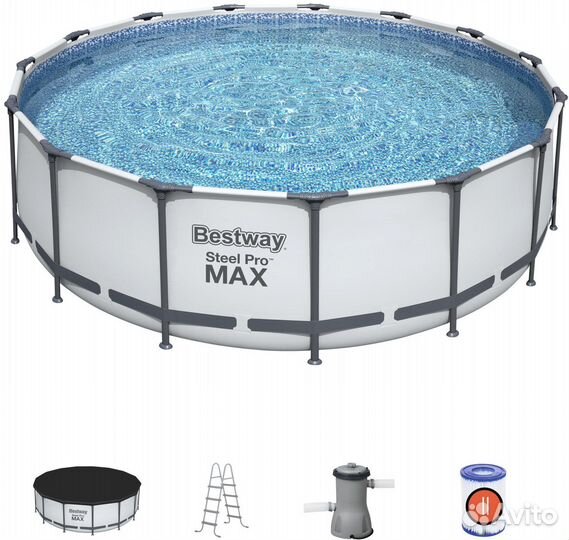 Каркасный бассейн Steel Pro Max 549х122см, 23062л