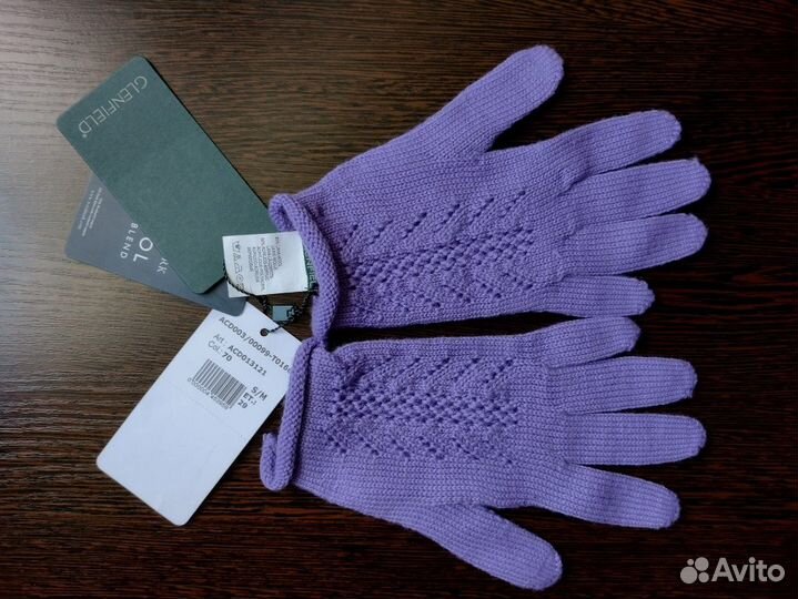 Комплект для девочки (шарфик, шапочка, перчатки)