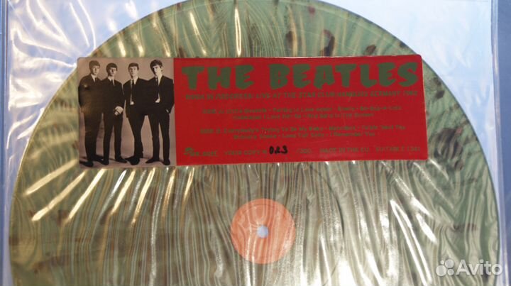 The Beatles/Work In Progress live 1962LP M EU