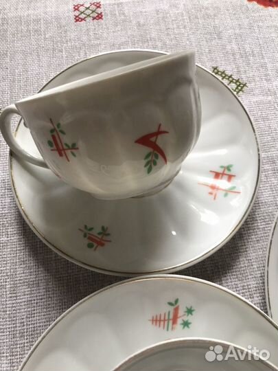 Шуман антиквариат столетний сервиз 1918-1929 Бавар