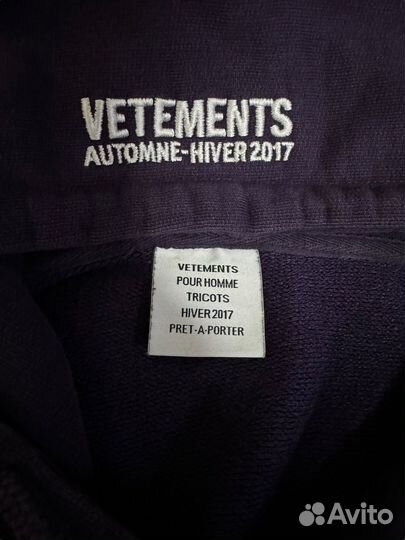 Худи Vetements Sexual Fantasies Hoodie