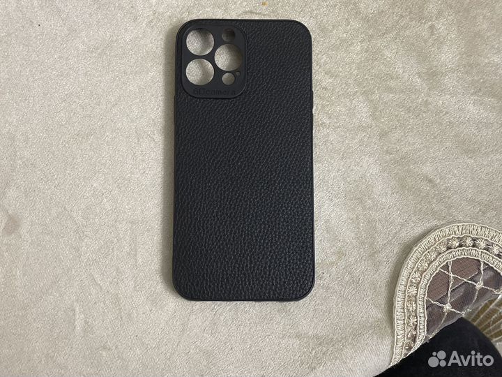 Кожаный чехол на iPhone 13 pro max