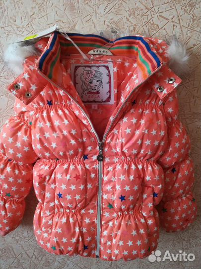 Новый пуховик на весну, Sela, 2-3 года