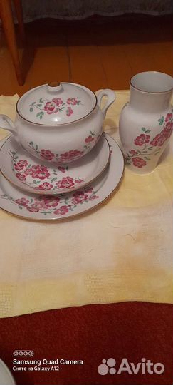 Столовый сервиз фарфор СССР