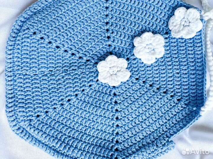 Сумка для девочки вязаная крючком