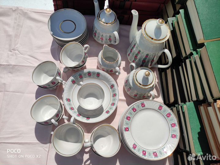 Чайно кофейный сервиз Рига