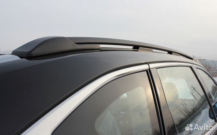 Рейлинги на крышу haval F7 (2019), черные