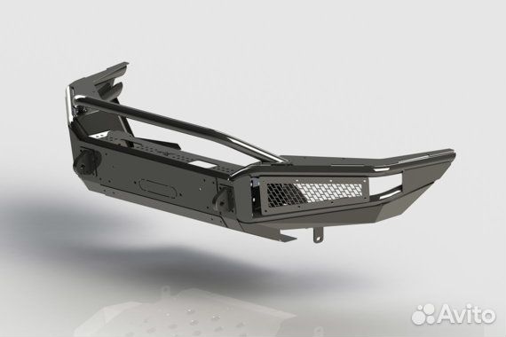 Бампер силовой передний BMS alfa Тойота Фортунер
