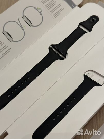 Ремешок apple 42-44 mm черный