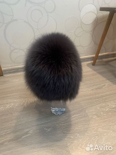 Шапка женская из песца