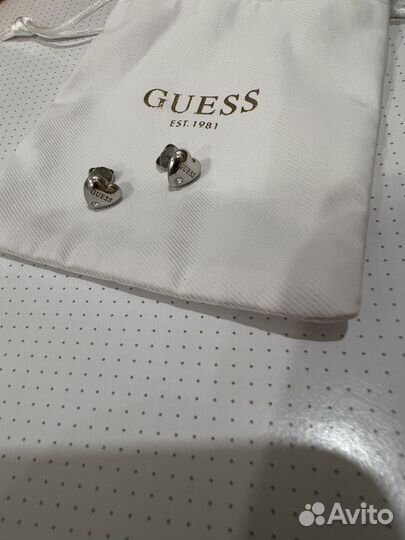 Сережки guess оригинал