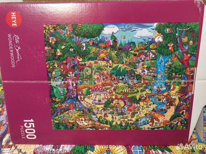 Пазлы heye 1500