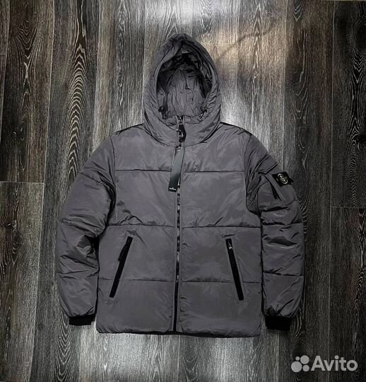 Пуховик мужской stone island