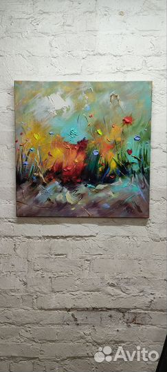 Картина маслом на холсте большая
