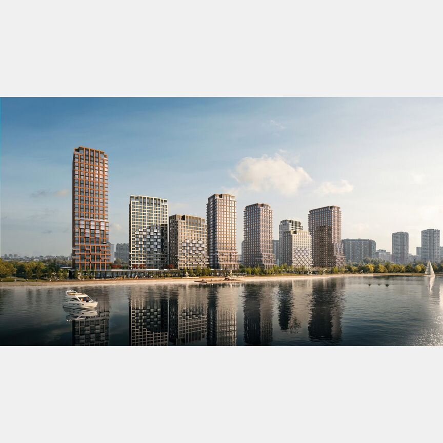 2-к. квартира, 69,3 м², 18/25 эт.