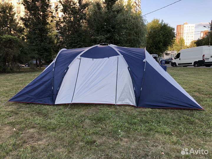 Палатка 6 местная 3 комнатная