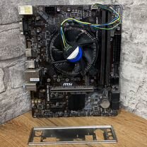 Комплект LGA 1151 V2 Intel i3 9100F 8gb DDR 4