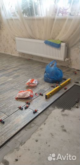 Укладка напольной плитки. Наливные полы