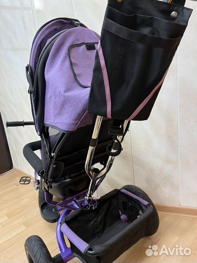 Трехколесный велосипед с родительской ручкой