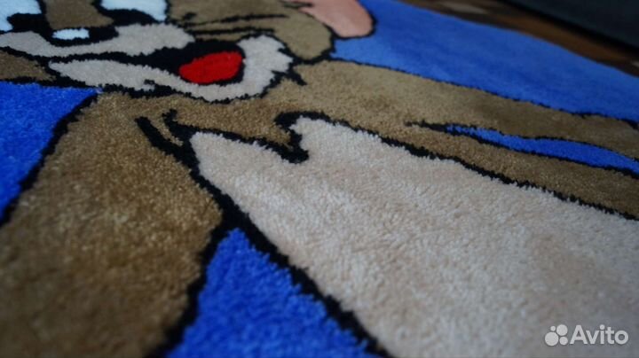 Тафтинговый ковёр ручной работы