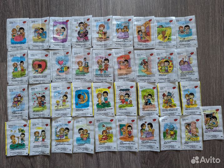 Вкладыши love is 7 серия