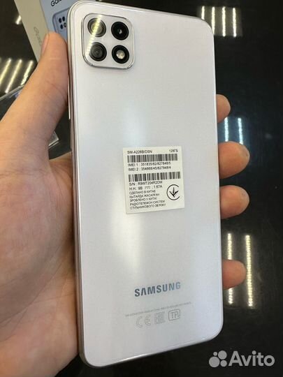 New Смартфон Samsung Galaxy A22s 5G 4/128Gb White