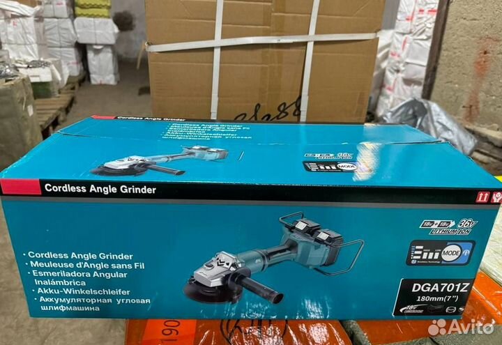 Аккумуляторная болгарка Makita 230 мм (Арт.55161)