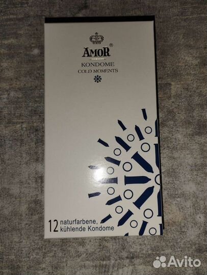 Презервативы Amor Cold moments и Amor Hot moments