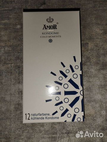 Презервативы Amor Cold moments и Amor Hot moments
