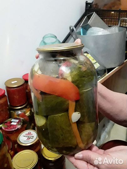 Огурцы соленые