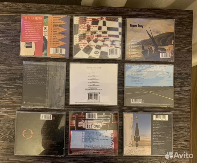 9 CD одним лотом, фирма, Talk Talk, Wiliam Orbit