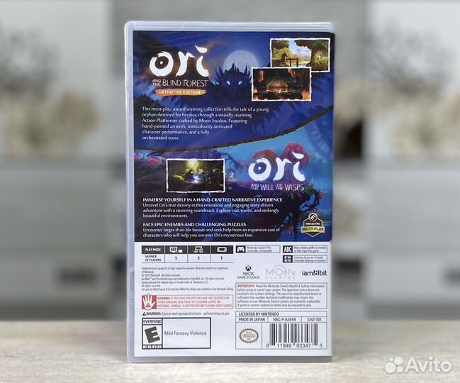 Ori The Colletion (Новый Картридж) Nintendo Switch