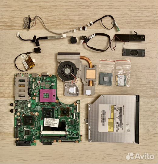 Материнская плата кулер запчасти для HP 4510s