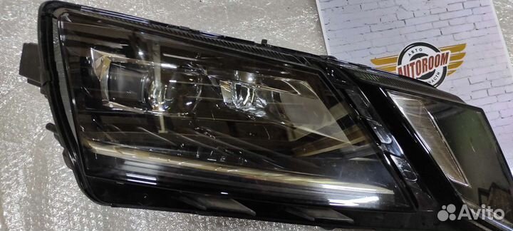 Skoda octavia а7 фара правая рестайл full led
